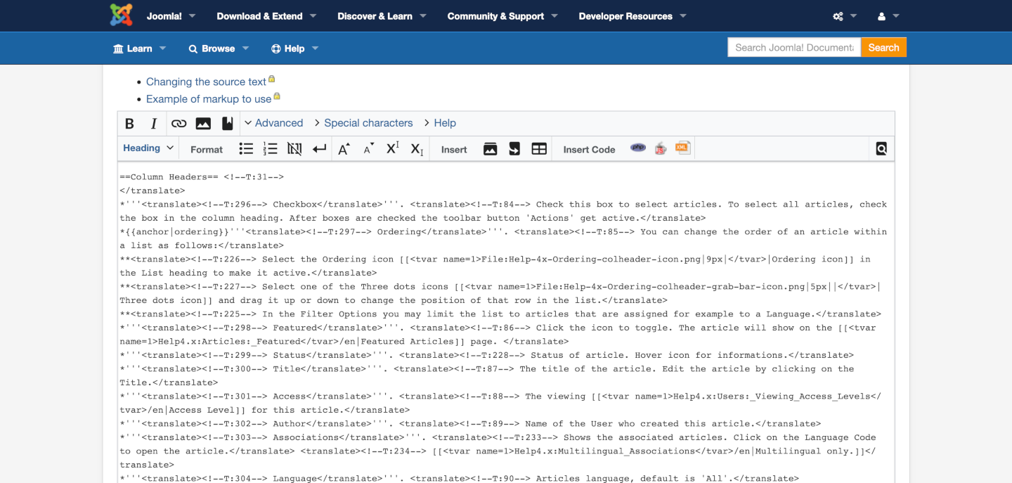 edit articles
