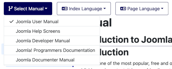 list of manuals