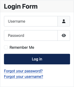 site user login module