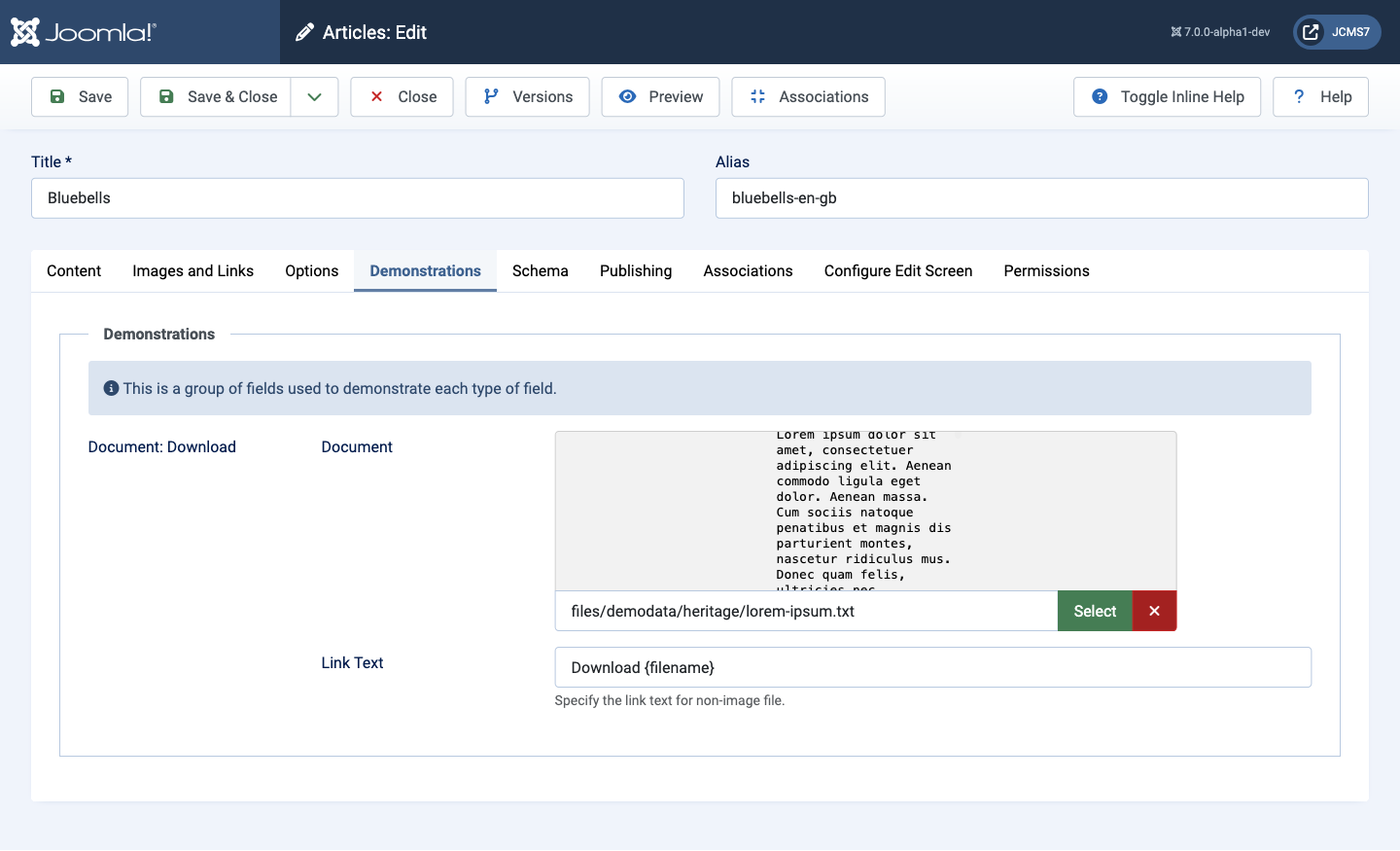document field data entry